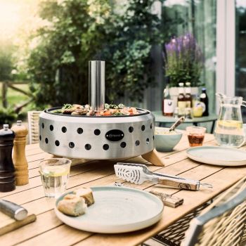 Preview: Petromax Griddle Spot GS43 | Plancha-Tischgrill mit Gusseisenplatte